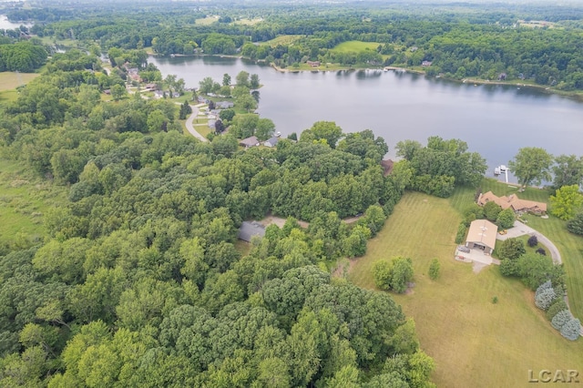 14967 S Shore Dr, Addison, MI 49220 - drone / aerial view of a nearby body of water