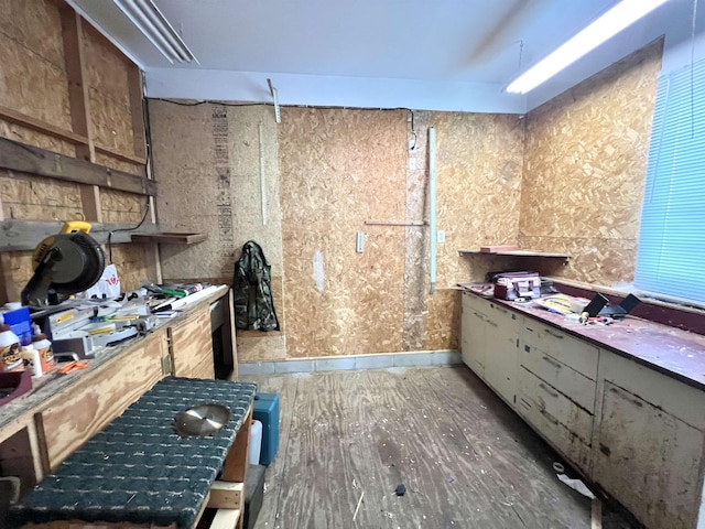 5425 Westchester Dr, Flint, MI 48532 - kitchen with wood finished floors