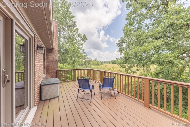 285 Ash Ct, South Lyon, MI 48178 - view of deck