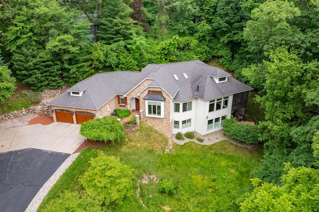 1431 Edgemoor Ave, Kalamazoo, MI 49008 - view from above of property