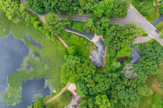 1431 Edgemoor Ave, Kalamazoo, MI 49008 - aerial overview of property's location featuring a nearby body of water