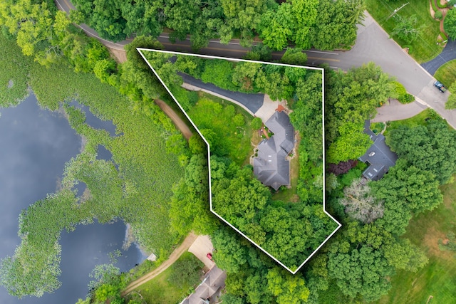 1431 Edgemoor Ave, Kalamazoo, MI 49008 - aerial view of property's location with property parcel outlined