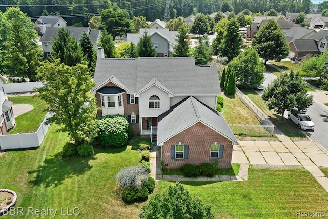 20077 Dovetail Dr, Brownstown, MI 48183 - aerial view of residential area