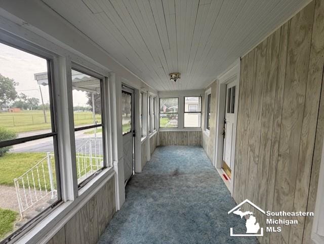 211 Huber Dr, Monroe, MI 48162 - view of unfurnished sunroom