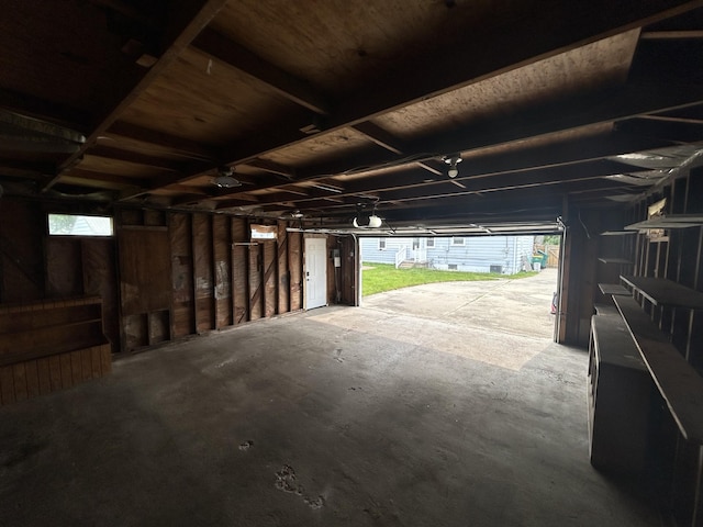 9262 Washington St, Romulus, MI 48174 - view of garage