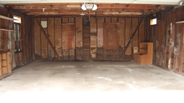 9262 Washington St, Romulus, MI 48174 - garage with a garage door opener