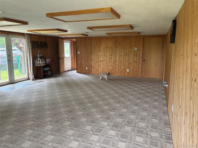 5636 Crescent St, Norway, MI 49870 - unfurnished room with wooden walls