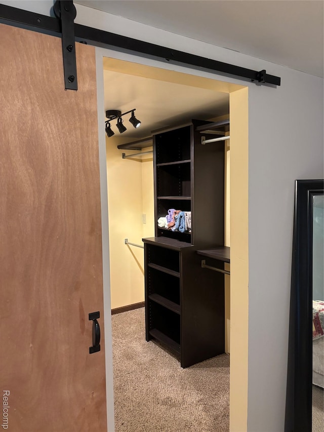 5636 Crescent St, Norway, MI 49870 - walk in closet featuring light colored carpet
