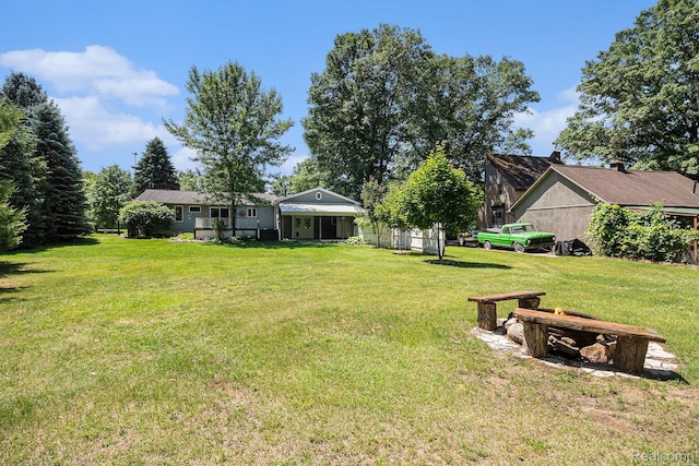 4788 Apache Trl, Columbiaville, MI 48421 - view of green lawn
