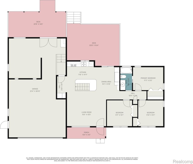 4788 Apache Trl, Columbiaville, MI 48421 - view of floor plan / room layout