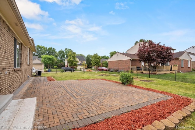 41215 Westfield Cir, Canton, MI 48188 - view of patio featuring a residential view