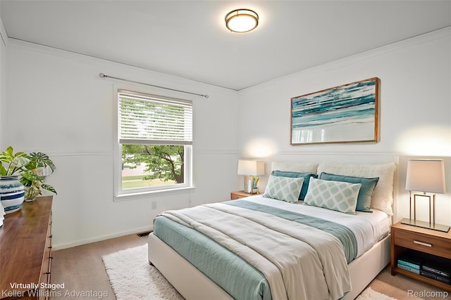 41215 Westfield Cir, Canton, MI 48188 - carpeted bedroom featuring ornamental molding and baseboards