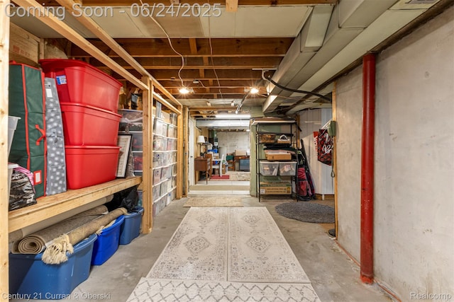 15275 Belmont Ave, Allen Park, MI 48101 - view of unfinished below grade area