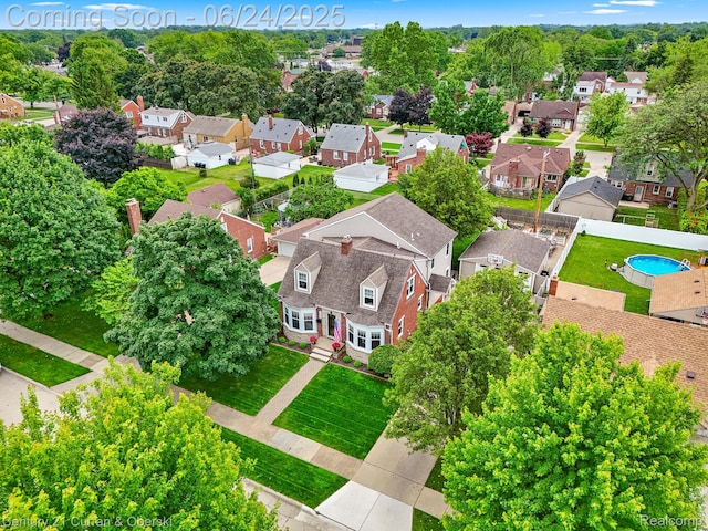 15275 Belmont Ave, Allen Park, MI 48101 - aerial view of residential area