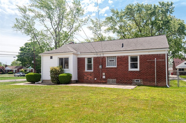 16555 Juliana Ave, Eastpointe, MI 48021 - rear view of property featuring a patio area and brick siding