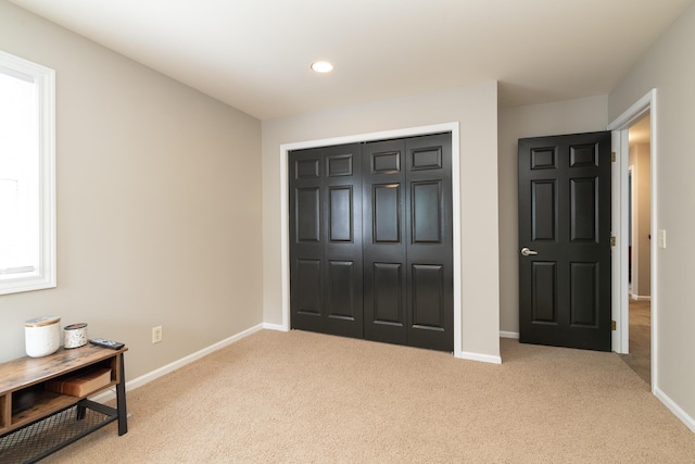 6615 Pleasantview Dr, Portage, MI 49024 - carpeted foyer featuring baseboards and recessed lighting