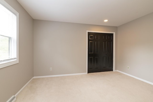 6615 Pleasantview Dr, Portage, MI 49024 - unfurnished room featuring light colored carpet and recessed lighting