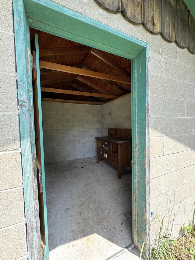 8484 Zosel St, Onekama, MI 49675 - storage with an exterior structure