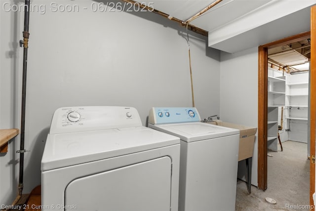 3244 Mckinley St, Canton, MI 48124 - washroom featuring separate washer and dryer