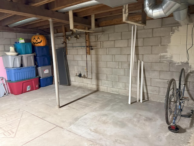 715 Filer Ave, Filer City, MI 49634 - view of unfinished below grade area