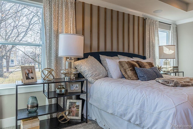 14238 Durant St, Linden, MI 48451 - bedroom with wallpapered walls