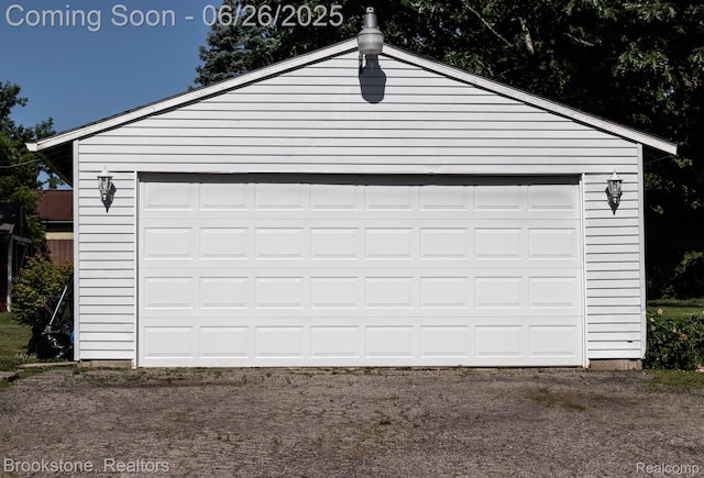 5022 Belsay Rd, Grand Blanc, MI 48439 - view of detached garage