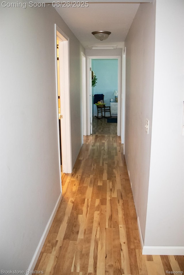 5022 Belsay Rd, Grand Blanc, MI 48439 - hall with light wood-style flooring