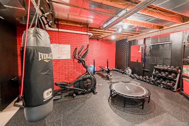7396 Elms Rd, Swartz Creek, MI 48473 - view of workout room