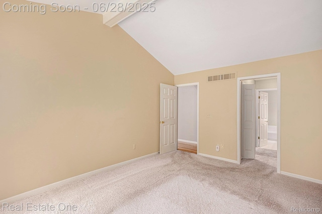 2184 Reagan Dr, Rochester Hills, MI 48309 - unfurnished bedroom with light colored carpet and baseboards