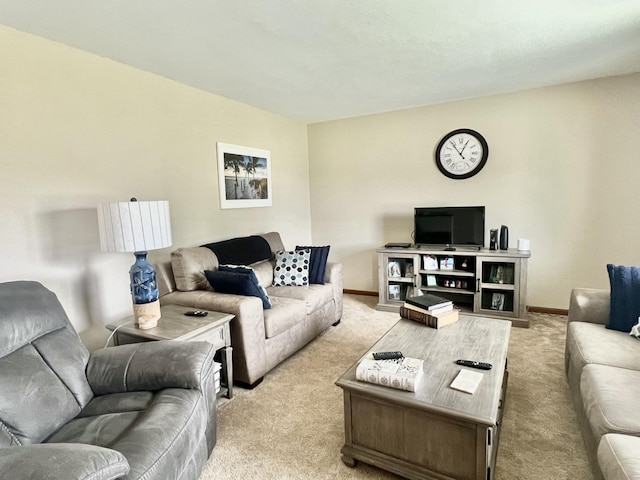 755 Tomahawk Trl, Coldwater, MI 49036 - living area with light colored carpet and baseboards