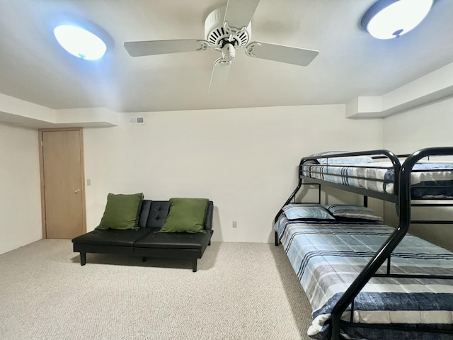 755 Tomahawk Trl, Coldwater, MI 49036 - bedroom with carpet and ceiling fan