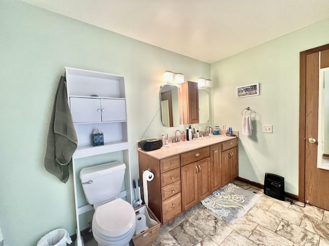 755 Tomahawk Trl, Coldwater, MI 49036 - full bath featuring double vanity and toilet