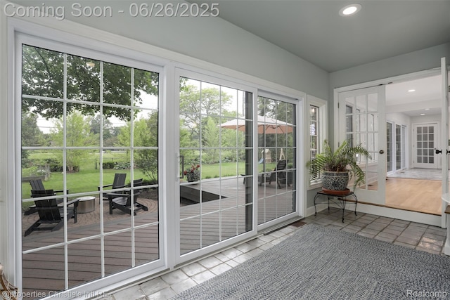 753 Grand Marais St, Grosse Pointe Park, MI 48230 - sunroom / solarium featuring french doors