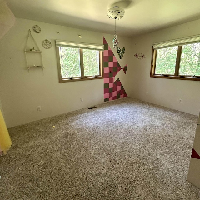 218 W Stover Rd, Standish, MI 48658 - empty room with plenty of natural light and carpet