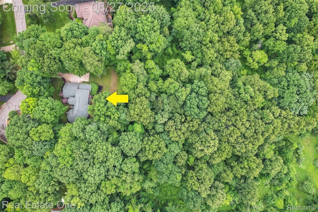 2300 Canyon Ridge Dr, White Lake, MI 48383 - aerial view of property and surrounding area
