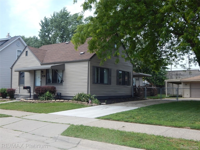 22133 Rosedale St, Saint Clair Shores, MI 48080 - view of front facade with roof with shingles and driveway