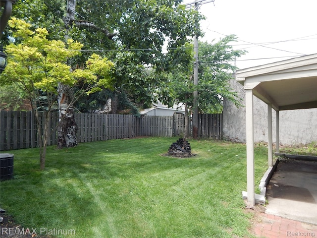 22133 Rosedale St, Saint Clair Shores, MI 48080 - view of fenced backyard