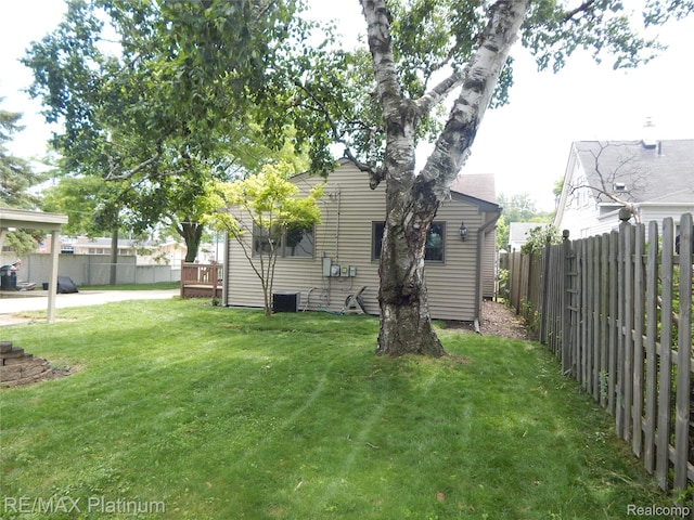 22133 Rosedale St, Saint Clair Shores, MI 48080 - view of fenced backyard