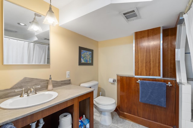 9708 Oakland Dr, Portage, MI 49024 - full bathroom with vanity and a shower with shower curtain