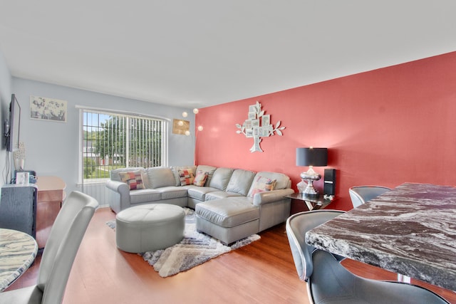25349 Shiawassee Cir Unit 204, Southfield, MI 48033 - living room with wood finished floors