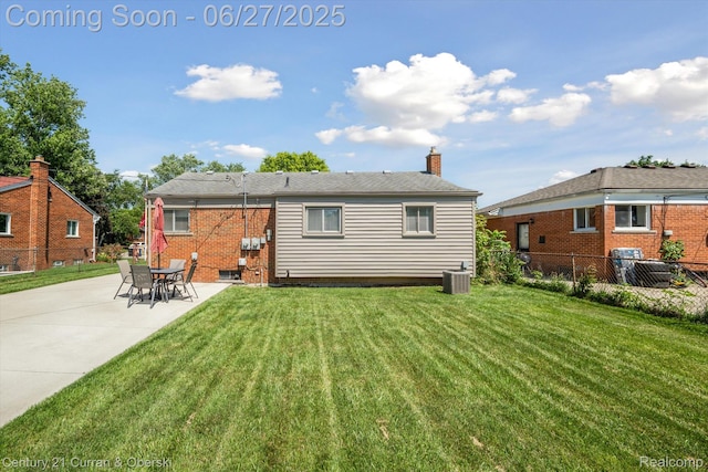 11769 Eileen, Redford, MI 48239 - back of house featuring a patio area and a chimney