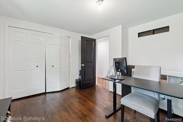 4438 Stony River Dr, Bloomfield Hills, MI 48301 - office featuring dark wood finished floors