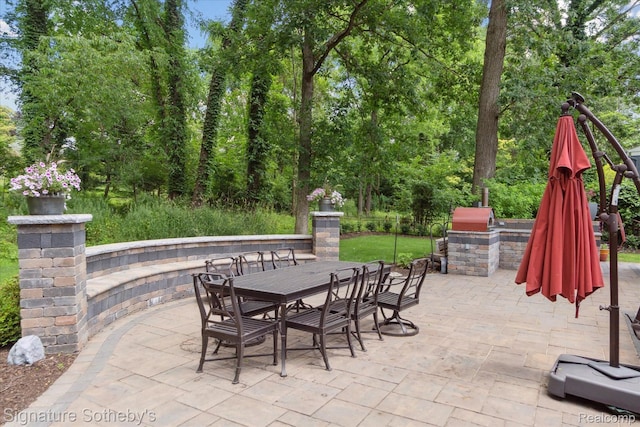 4438 Stony River Dr, Bloomfield Hills, MI 48301 - view of patio / terrace with outdoor dining space and area for grilling
