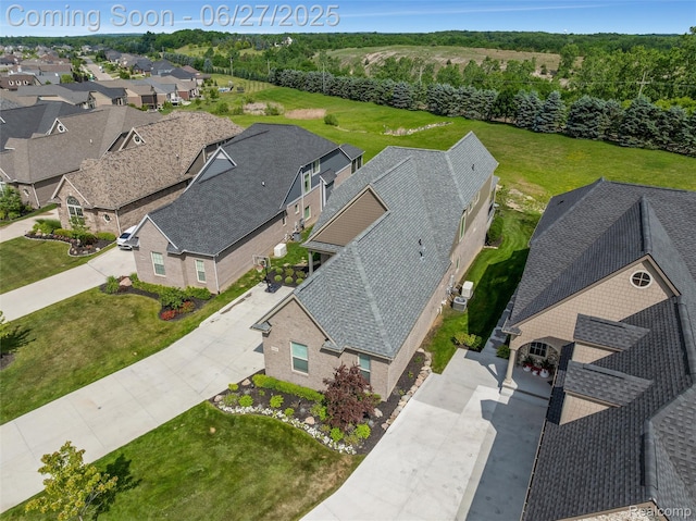 8264 Stoney Creek Dr, South Lyon, MI 48178 - aerial view of residential area
