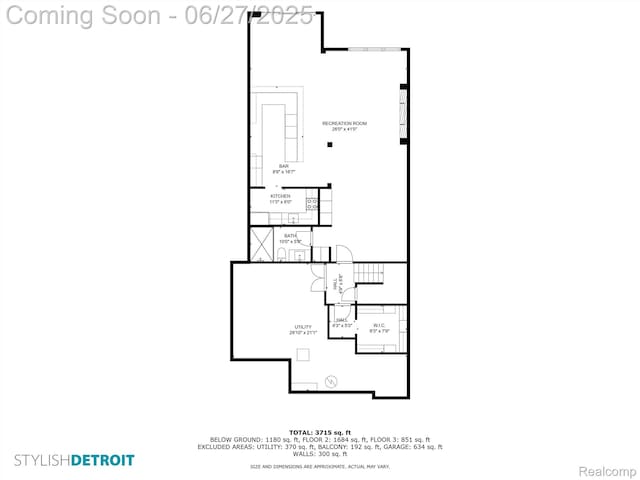 8264 Stoney Creek Dr, South Lyon, MI 48178 - view of room layout