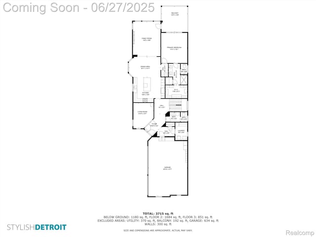 8264 Stoney Creek Dr, South Lyon, MI 48178 - view of property floor plan