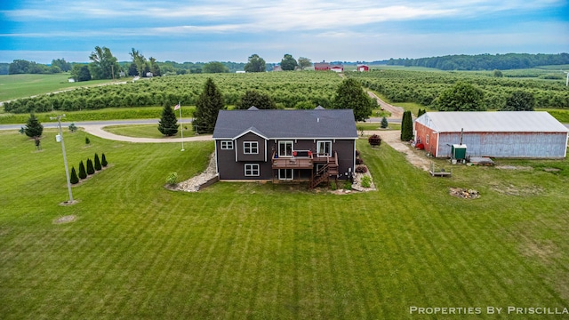 21491 8th Ave, Conklin, MI 49403 - overview of rural landscape