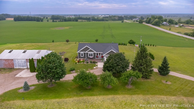 21491 8th Ave, Conklin, MI 49403 - overview of rural landscape