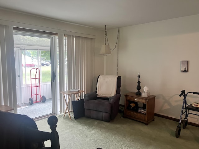 5804 Leisure S Dr SE, Grand Rapids, MI 49548 - living area with carpet