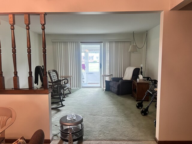 5804 Leisure S Dr SE, Grand Rapids, MI 49548 - living room featuring carpet flooring